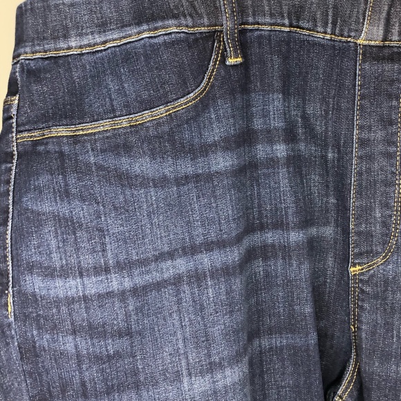 Judy Blue Dark Denim Mid-Rise Skinny Jeggings Size 24W - Picture 5 of 7